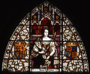 アン女王、1873年頃 作： English School
