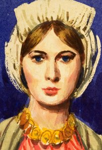 フランスのイザベラ女王 作： English School
