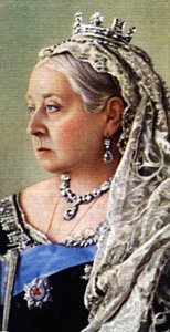 Queen Victoria (väri litho)
