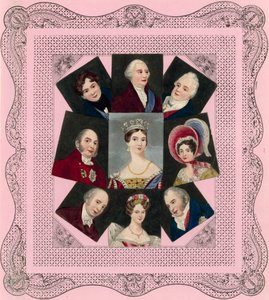 ビクトリア女王とその家族 作： English School