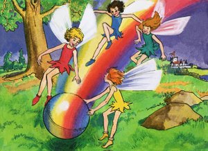 レインボーボールと妖精 作： English School
