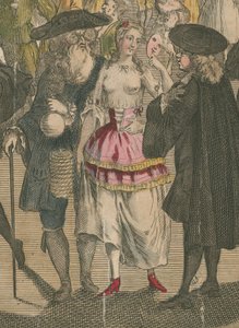 Ranelagh Gardens。ヴェネツィア大使の仮面舞踏会、1749年 作： English School