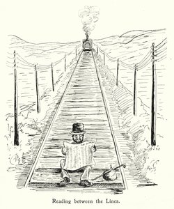 行間を読む（リトグラフ） 作： English School