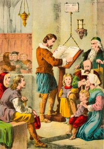 セントポールズで聖書を読む 作： English School