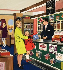 レコード店員 作： English School