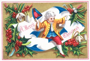 リージェンシー紳士、クリスマスカード 作： English School
