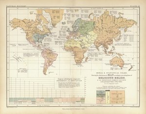 宗教的信念 (カラー彫刻) 作： English School
