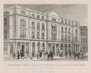 Religious Tract Societys Repository、Paternoster Row、ロンドン 作： English School