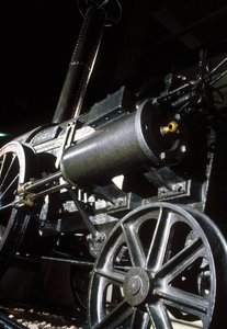 スティーブンソンロケット遺跡、1829年（金属）（詳細） 作： English School