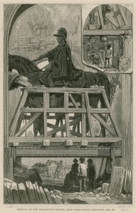 ハイドパークコーナーのウェリントン像の撤去 作： English School