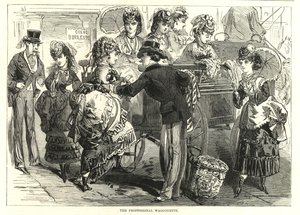 代表的なダービーの女性：プロのワゴネット 作： English School