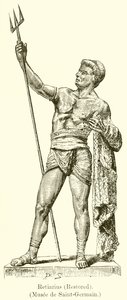 Retiarius（復元）。 （サンジェルマン美術館） 作： English School