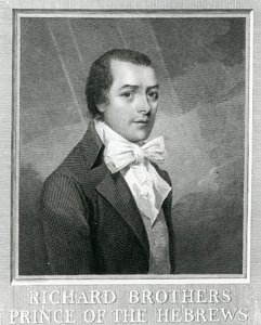 リチャード・ブラザーズ（1757-1824）（彫刻 作： English School