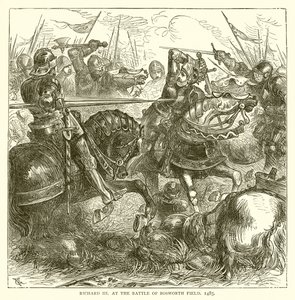 ボスワースフィールドの戦いでのリチャード3世、1485年