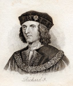 1825年に出版された「クラブの歴史辞典」からのリチャードI 作： English School
