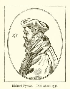 リチャード・ピンソン、1530年に死去 作： English School