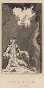 1739年にヨークで処刑されたリチャードターピン 作： English School