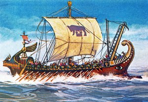 ローマ軍艦 作： English School