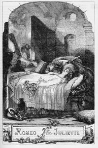 Romeo and Juliet (ロミオとジュリエット) - Illustrated in "Completes de William Shakespeare" 1866 - この版のイラストと一般的な形式は、ロンドンで出版されたCassell