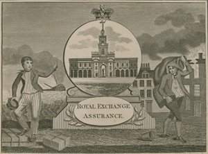 Royal Exchange Assurance、ロンドン 作： English School