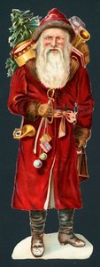 サンタクロース、クリスマスカード 作： English School