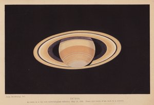 土星（リトグラフ） 作： English School