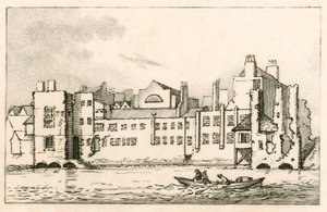 現在の1792年のロンドンのサボイ 作： English School