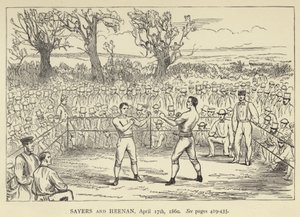 セイヤーズとヒーナン、1860年4月17日 作： English School