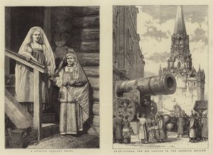 ロシアの風景（彫刻 作： English School