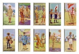 世界中のスカウト、1923 作： English School