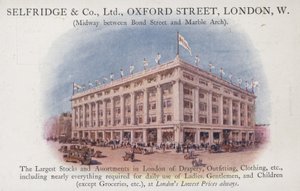 Selfridge and Company Limited、Oxford Street、London、West 作： English School