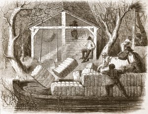 1861年のイラスト入りロンドンニュースからのイラスト 作： English School