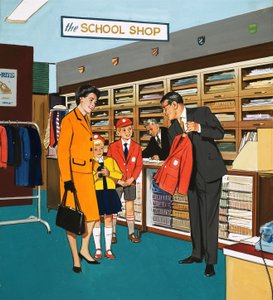 店員 作： English School