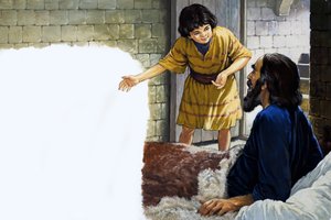 病気の男と少年 作： English School