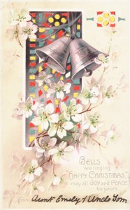 シルバーベル、クリスマスカード 作： English School