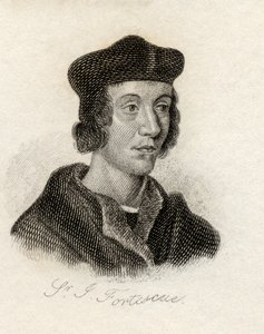 1825年に出版された「クラブの歴史辞典」からのジョンフォーテスキュー卿 作： English School