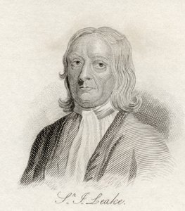 1825年に出版された「クラブの歴史辞典」からのジョンリーク卿 作： English School
