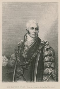 ロンドン市長、マシューウッド卿、1809年 作： English School