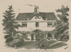 リチャードスティールズコテージ、ヘイバーストックヒル 作： English School