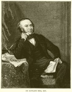 ローランドヒル卿、1847年 作： English School
