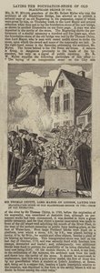 1760年にオールドブラックフライアーズブリッジの就任式の石を敷設したロンドン市長、トーマスチッティ卿 作： English School
