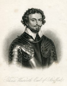 サートーマスウェントワース、初代ストラフォード伯爵（1593-1641） 作： English School