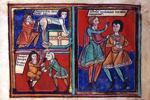Sloane Ms 1975 fol.93 医療手術 作： English School