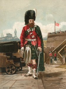 ブラック・ウォッチ（ロイヤル・ハイランダーズ）の兵士（クロモリショット 作： English School