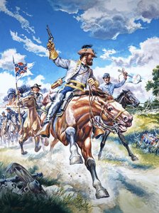 アメリカ南北戦争の兵士 作： English School