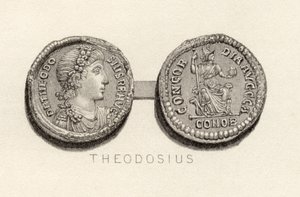 テオドシウス大王時代のソリダス硬貨