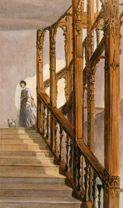 South stairs, Audley End House, late 19th century (watercolor on paper)   1461624   ja       japanese Successfully Translated  Original: 74994579d218 Translat: 74994579d218 1448277 ja japanese Successfully Translated Original: Mary Beaton (oil on canvas) T