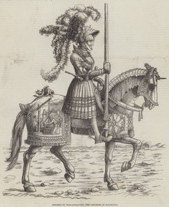 木版画の標本、1518年、マクシミリアンの勝利 作： English School
