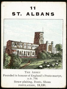 St Albans (カラーリトグラフ) 作： English School