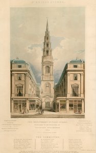 セントブライドアベニュー;ロンドンのフリートストリートの改善は、自発的なサブスクリプション、1825年によってもたらされることが提案されました。 作： English School